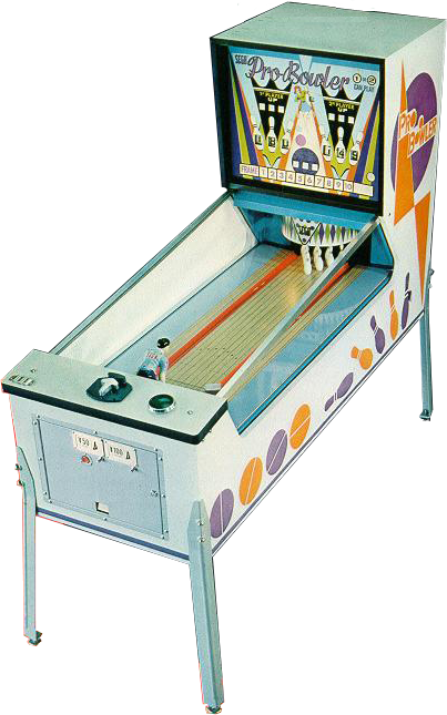 Mechanically Animated Manikin Bowling Game - Coin Op Bowling Machines (403x645), Png Download