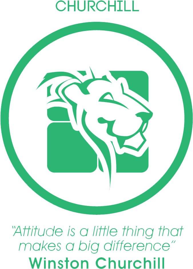 Winston Leonard Spencer Churchill Was Born On 30 November - Tamworth Enterprise College (1000x1000), Png Download
