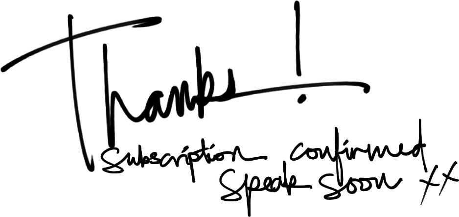 Thanks Subscription Confirmed - Calligraphy (938x443), Png Download