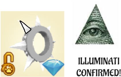 Illuminati Confirmed Spikes - Redbubble (640x350), Png Download