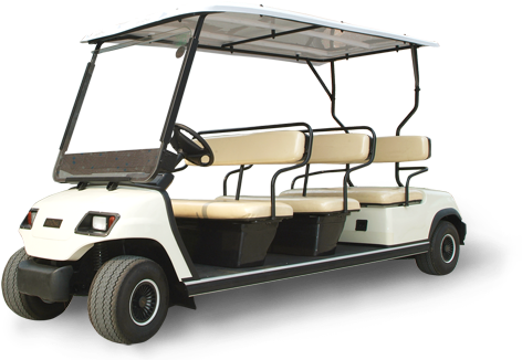 Gem Electric Car >> Products > Passenger - Ez Go Golf Cart Champagne (500x334), Png Download