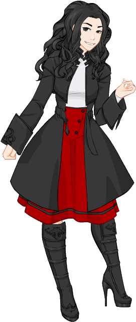Tomboy Heroine - Illustration (277x640), Png Download