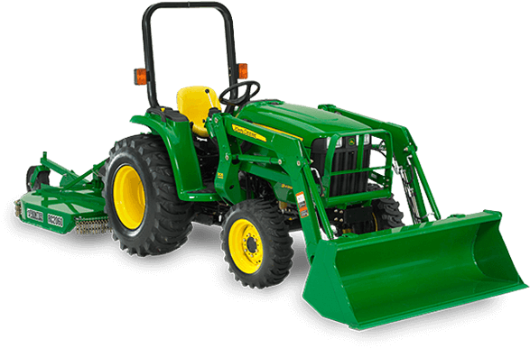 E Series - 2018 John Deere 3038e (616x443), Png Download