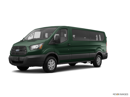2018 Ford Transit Passenger Wagon In Green Gem Metallic - Ford Transit 350 Hd 2018 (540x405), Png Download
