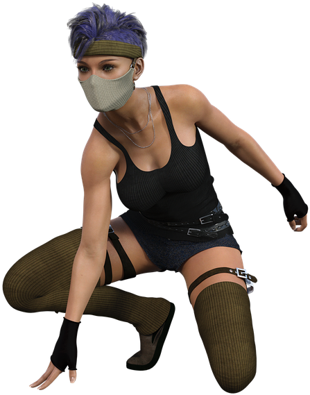 Woman, Warrior, Amazone, Beauty, Fantasy, Heroine - Beauty (576x720), Png Download