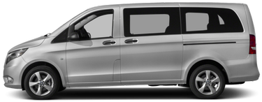 Metris Passenger Van Standard Roof 126" Wheelbase - 2018 Ford Transit Connect Wagon (400x300), Png Download