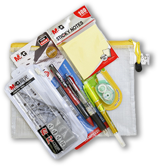 Back To School - M&g Stationery Uk (544x648), Png Download