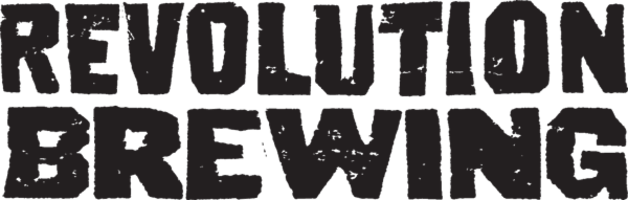 Draught Logo - Revolution Brewery Logo Png (628x200), Png Download