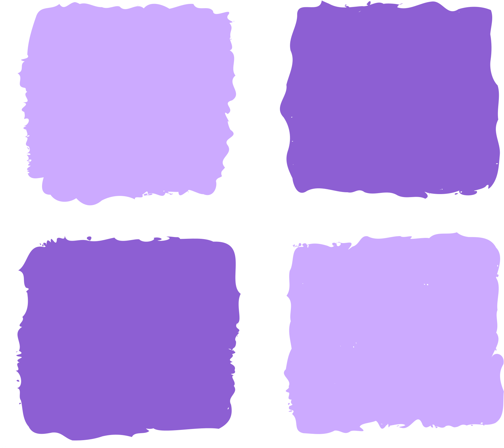 Purple Squares 1 By @ejmillan, A Simple Design Made - Red Squares Png (2400x1697), Png Download