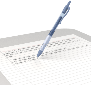 Writing & Correction Supplies - Office Supplies (360x360), Png Download
