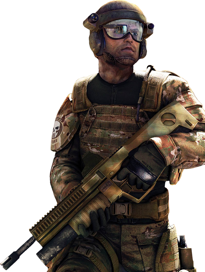 Graw Render-sigtutorials - Ghost Recon Advanced Warfighter (854x1136), Png Download