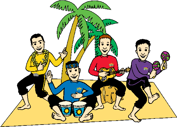Wigglesbeach - Wiggles (600x437), Png Download