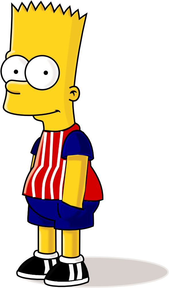 Bart Simpson Face Download - Bart Simpson (800x1194), Png Download