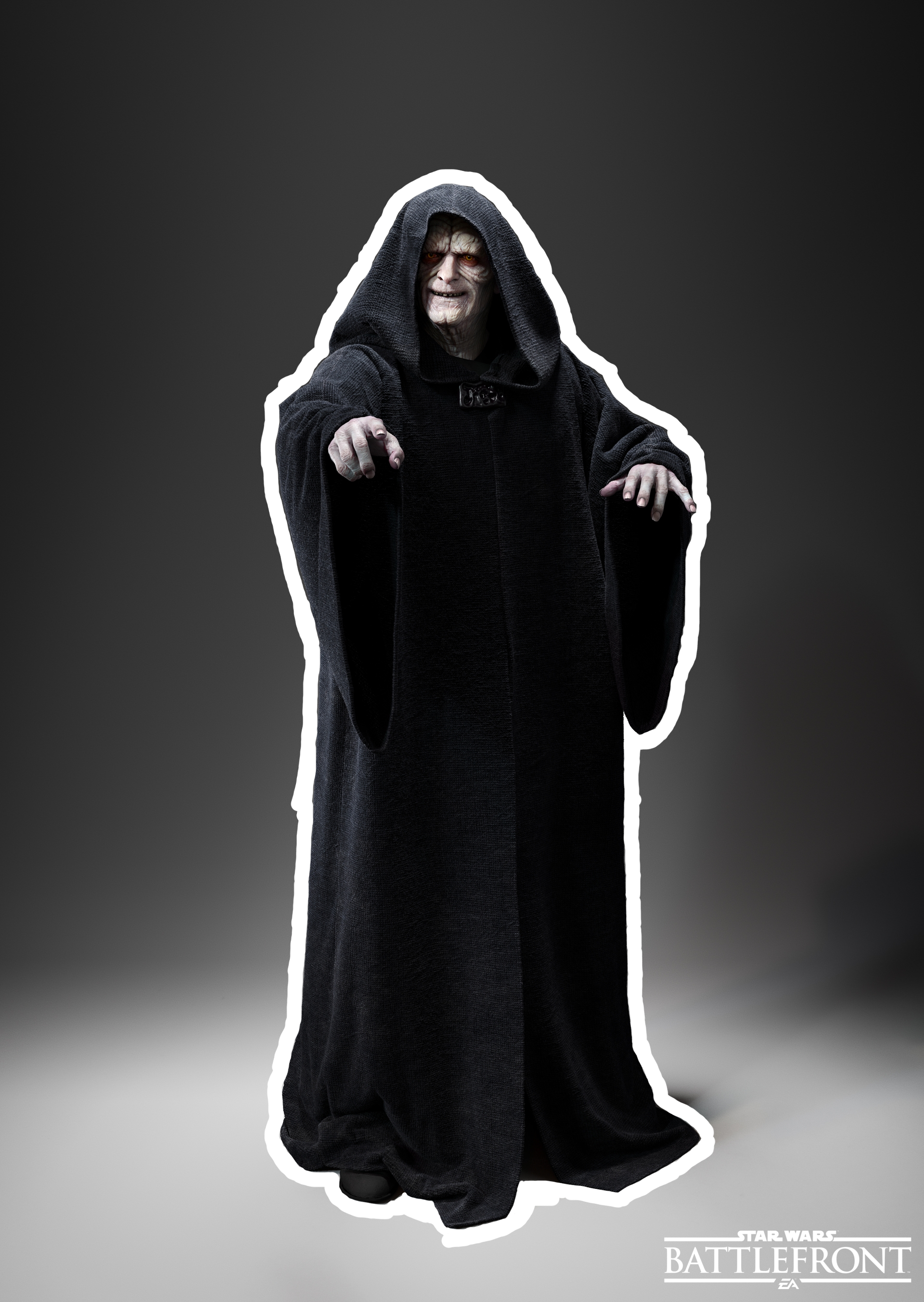 Darth Sidious Render Example - Electronic Arts Star Wars Battlefront Deluxe Edition (1920x2704), Png Download