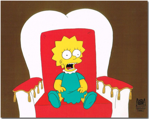 Lisa Simpson - The Simpsons (500x500), Png Download
