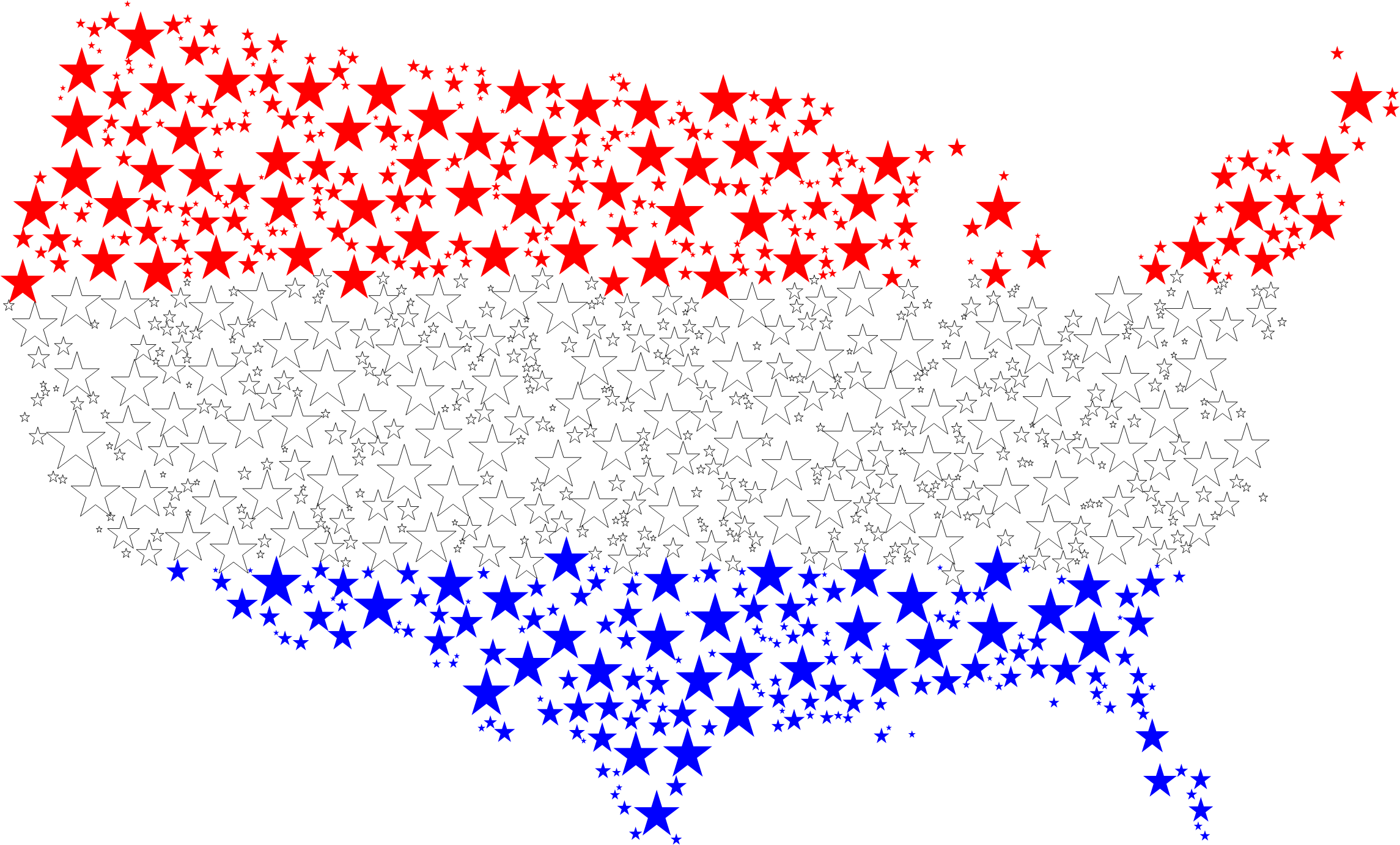 Big Image - United States Flag Heart Flag Svg (2290x1382), Png Download