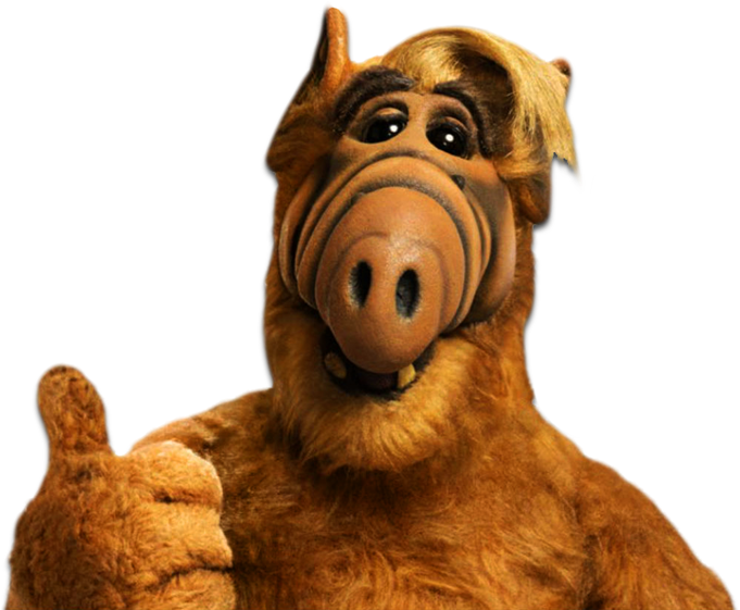 Animalalf - Alf Hd (688x562), Png Download