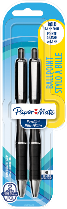 Product Image - Paper Mate Inkjoy Gel Medium Point Pens, Black Ink (850x850), Png Download