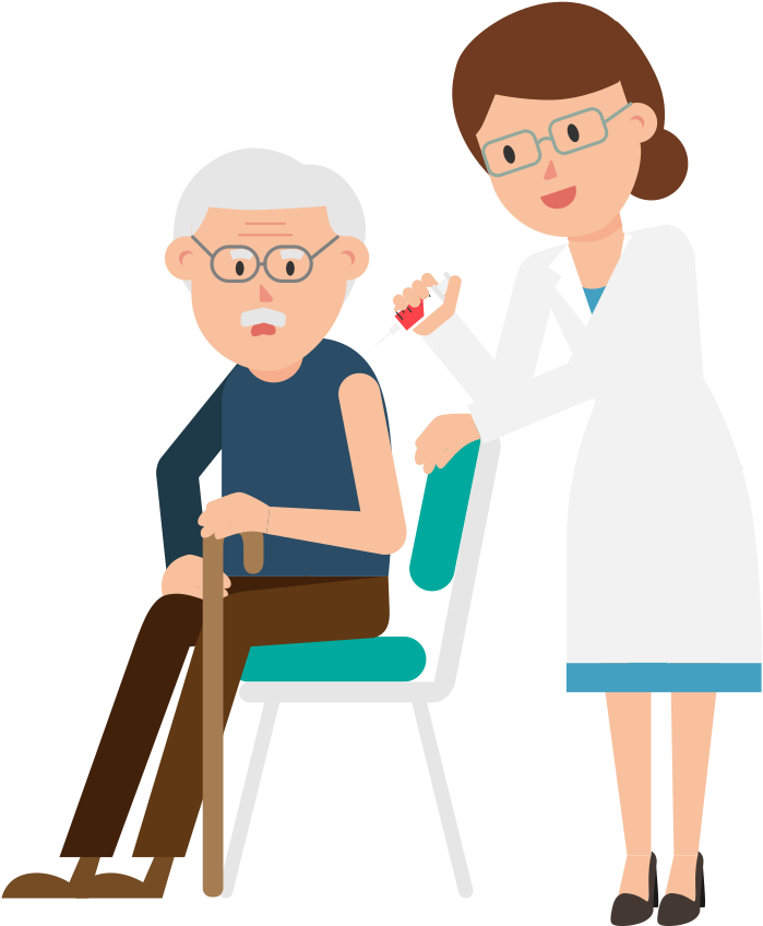 Open - Doctor Giving Injection Png (2000x1126), Png Download