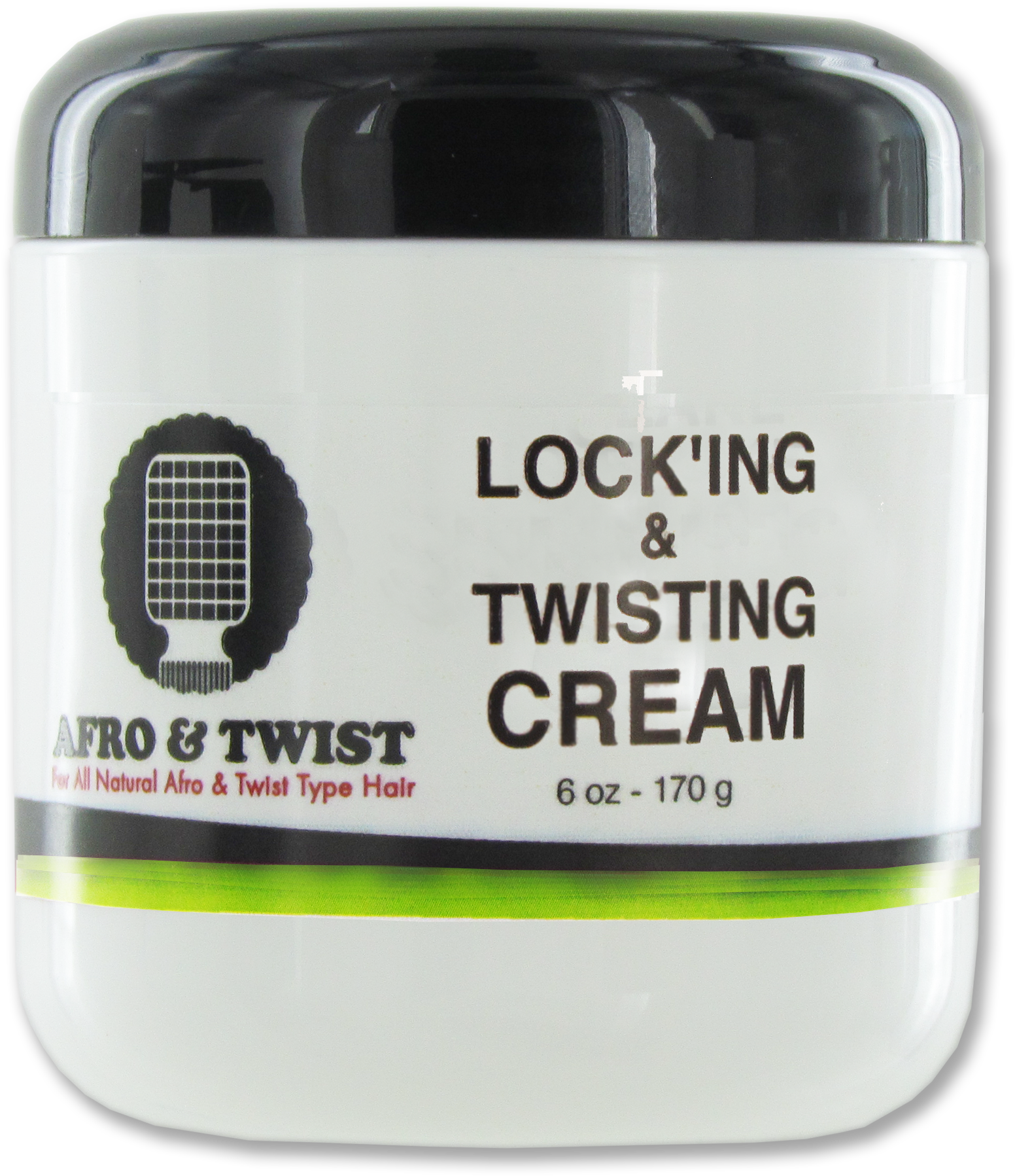 Afro Twist 6 Oz Cream - Afro (1769x2050), Png Download