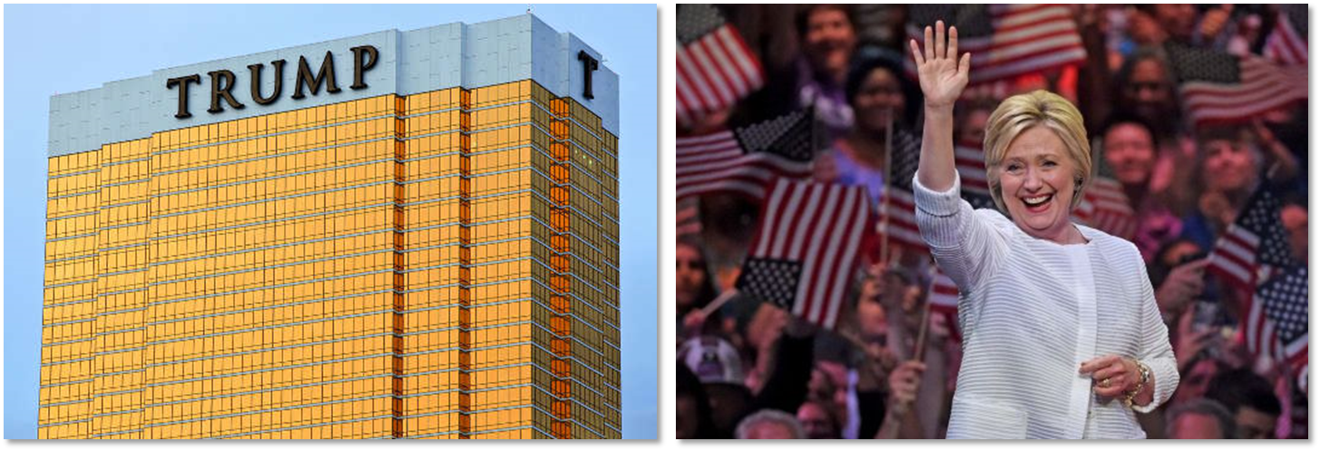 A Trump Business Without The Trump Name - Rookie Biographies: Hillary Clinton (revised Editio (1455x497), Png Download