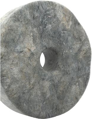 Balls And Strikes Versus Checks And Balances - Stone Age The Wheel (495x400), Png Download