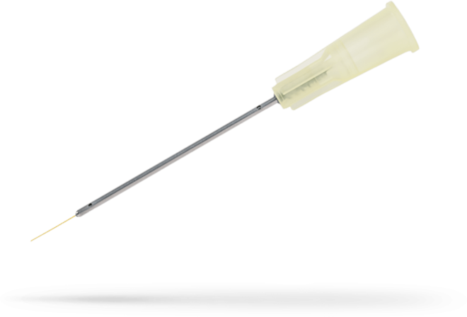 Disposable Dual Bore Bss Injection Needle - Syringe (660x448), Png Download