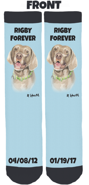 Rigby Forever Crew Socks - Sock (285x600), Png Download