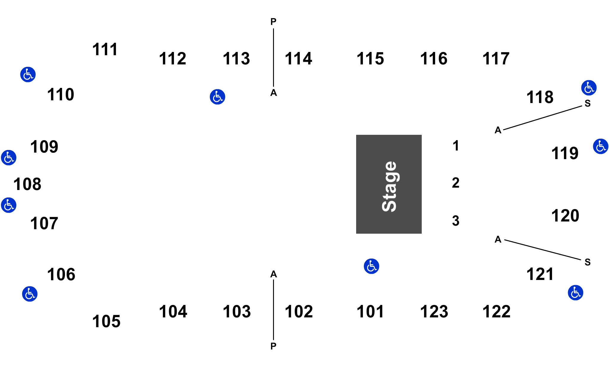 State Farm Arena Seating (2100x1268), Png Download