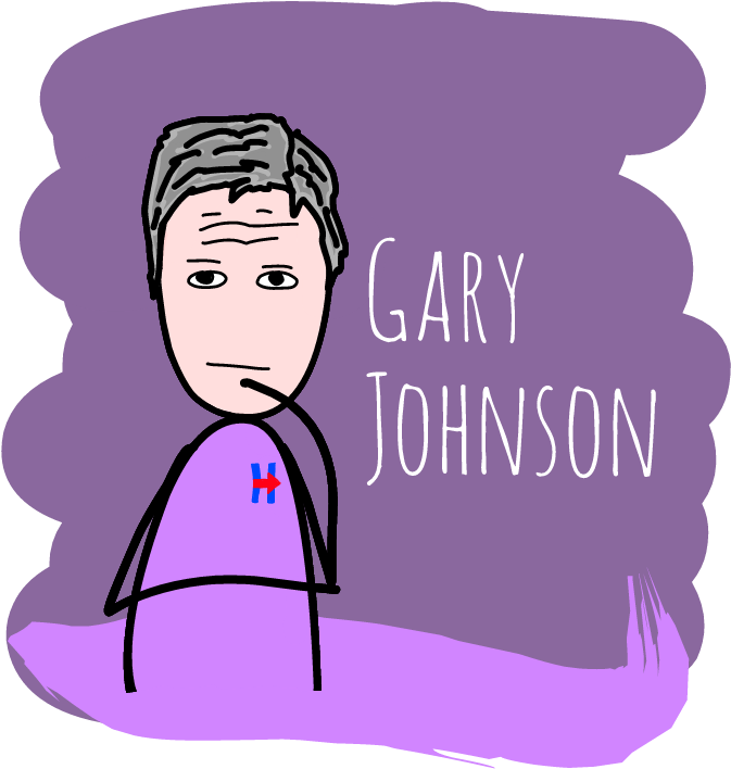 Gary Johnson Explains The Non-aggression Principal - Comics (750x750), Png Download