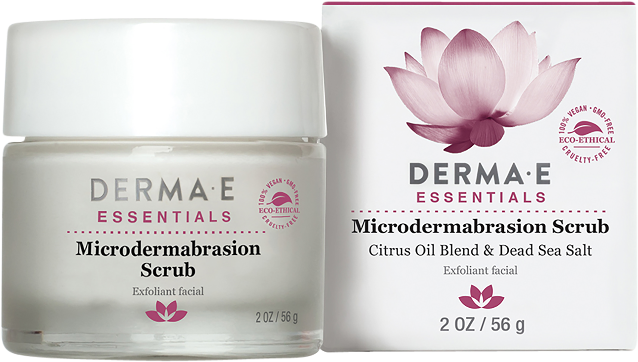 Derma E Microdermabrasion Scrub With Dead Sea Salt (1500x1500), Png Download