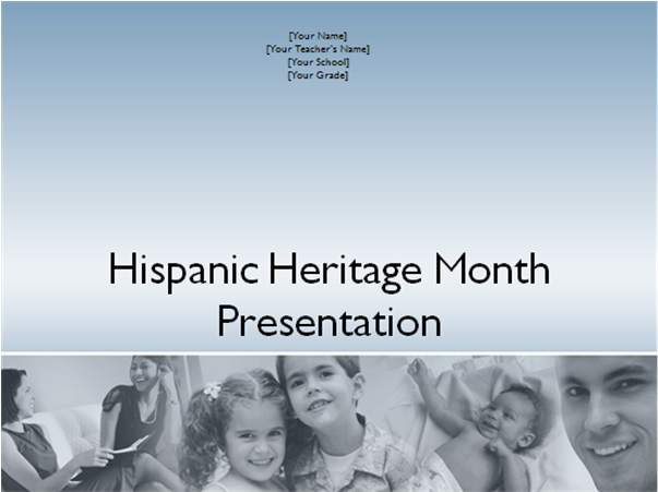 Lt10230868 - Hispanic Heritage Month Presentation (796x450), Png Download