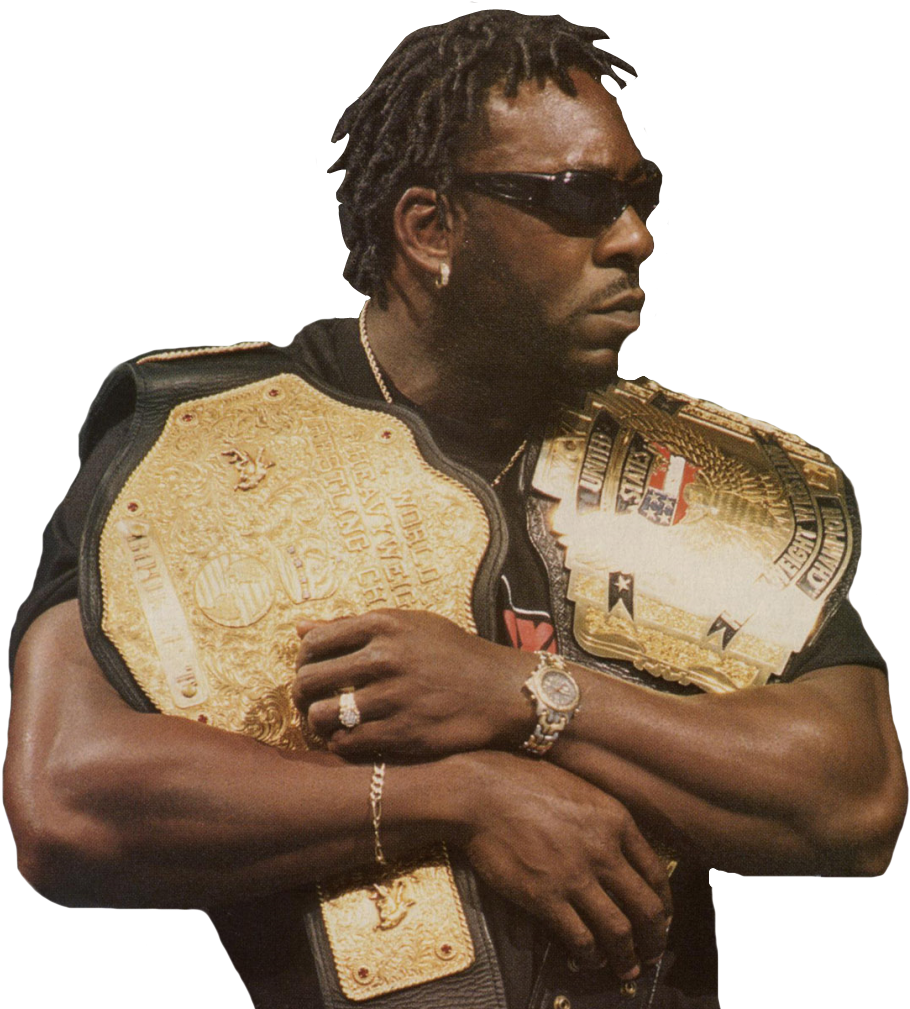 Booker T3 - Booker T Wcw Us Champion (949x1009), Png Download