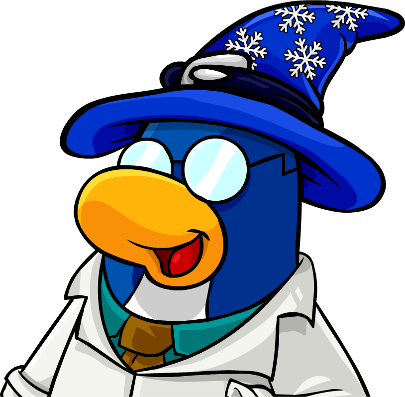 Newspaper Issue 343 Wizard Gary - Club Penguin Gary Png (814x797), Png Download