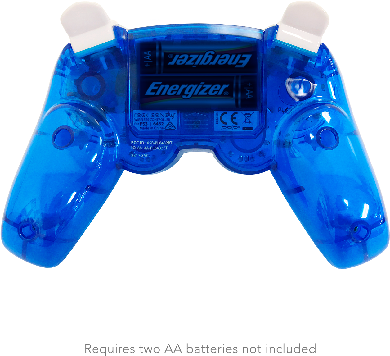 Pdp Rock Candy Ps3 Wireless Controller, Blueberry Boom, - Game Controller (1500x1500), Png Download