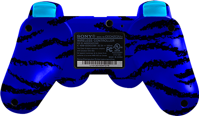 Get My New Icesoldier16 Custom Ps3 Controllers At Http - Red Ps3 Controller (800x500), Png Download