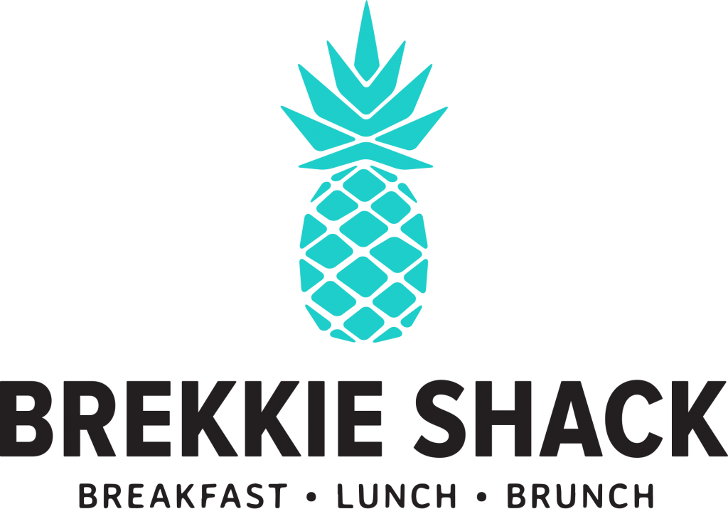 Brekkie Shack Stacked Tagline - Pineapple (1024x716), Png Download