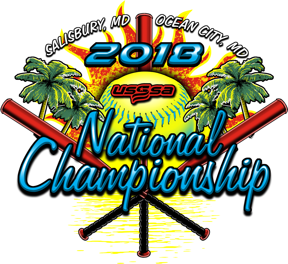 The Usssa Eastern National Championship For Girls Softball - 2018 College Football Playoff National Championship (1080x1201), Png Download