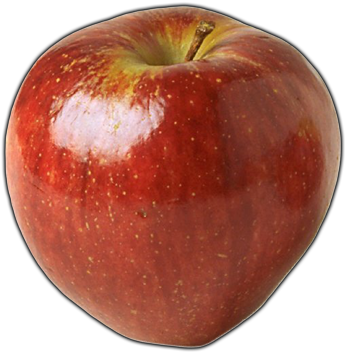Apples Bananas Oranges Grapes Png Graphic Black And - Apples Are Blue By Peggy Blood (500x400), Png Download