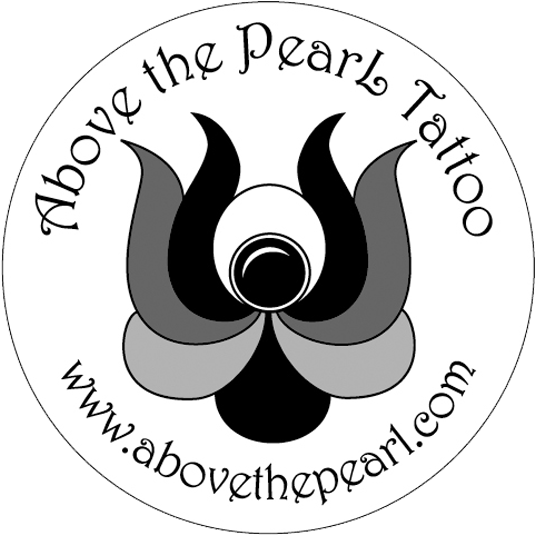 Above The Pearl Tattoo, Llc - Logo (550x553), Png Download