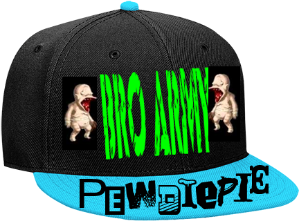 P E W D I E P I E - Baseball Cap (450x450), Png Download