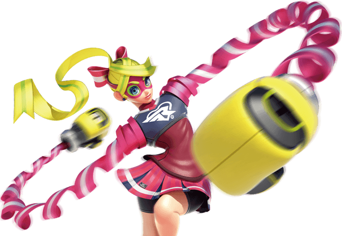 Ribbon Girl - Arms Nintendo Switch Ribbon Girl (692x479), Png Download
