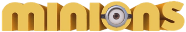 Minions Eye Logo - Despicable Me Minions Party Favor Set (4 Pack) (400x400), Png Download