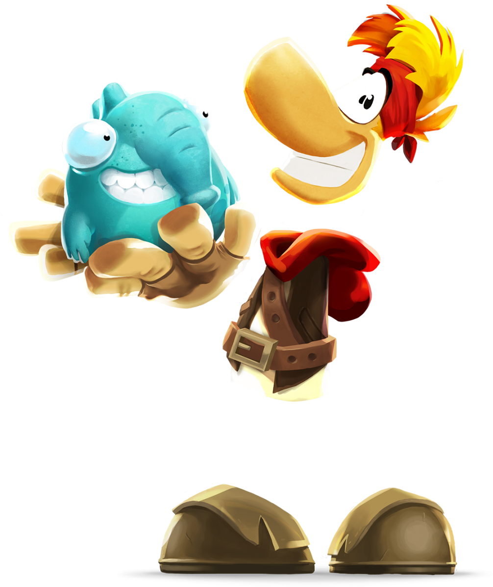 661kib, 1016x1200, 1016px-raymanadventures Artworkray - Rayman Adventures Rayman (1016x1200), Png Download