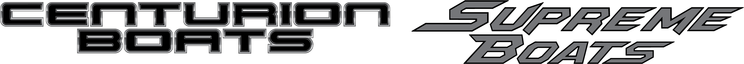 Centurion Boats & Supreme Boatscenturion Boats & Supreme - Graphics (3301x792), Png Download