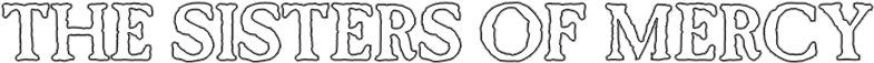 The Sisters Of Mercy Image - Calligraphy (800x310), Png Download