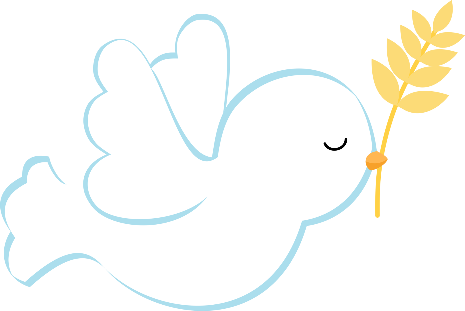 Fist Communion Images 017 - Primera Comunion Paloma Png (1600x1073), Png Download