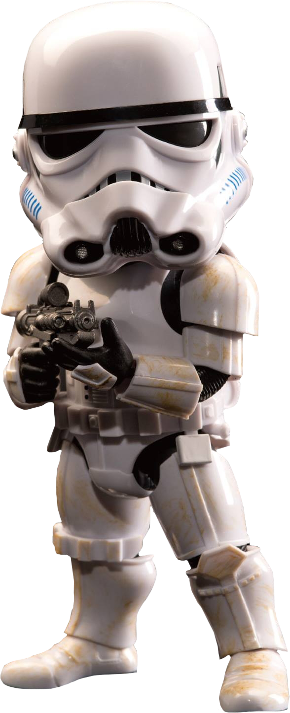 Stormtrooper - Star Wars: Rogue One - Stormtrooper Egg Attack Action (588x1446), Png Download