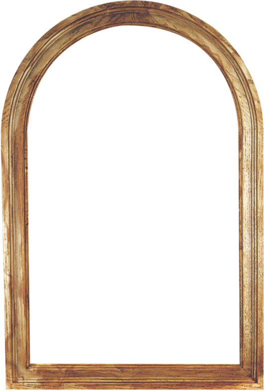 Assimilated Wood Mirror Frames - Mirror (530x784), Png Download