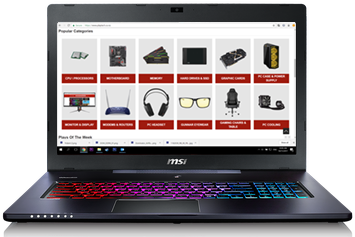 Gaming & Multimedia Laptop - Mobile Advance Msi Gs70 Stealth Pro-006 17.3" Gaming (500x500), Png Download
